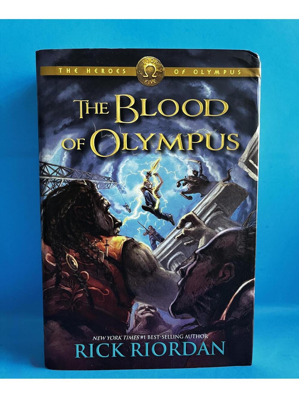 The Blood of Olympus by Rick Riordan Hardcover Book 1st Edition